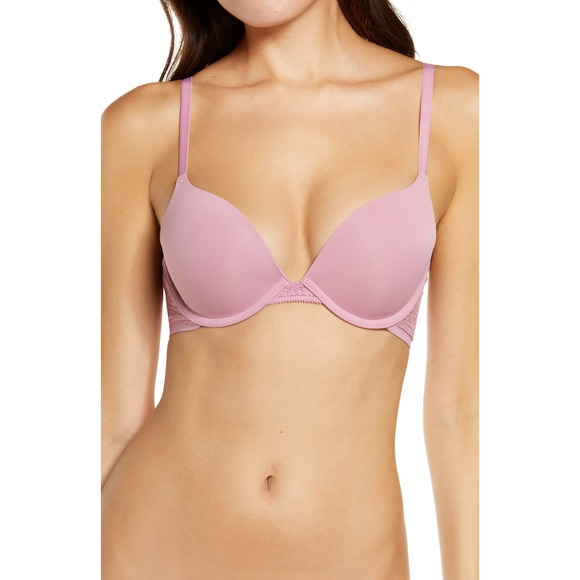 On Gossamer Sleek Micro Push-up Bra, Size 34DD - Picture 1 of 3